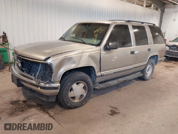 1999 Chevrolet Tahoe Z71 with VIN 1GNEK13R7XJ577796, listed as a IAAI auction lot 41036617 with 231,795 mi miles and . Bid and sale history available at DreamBid. Image 2.