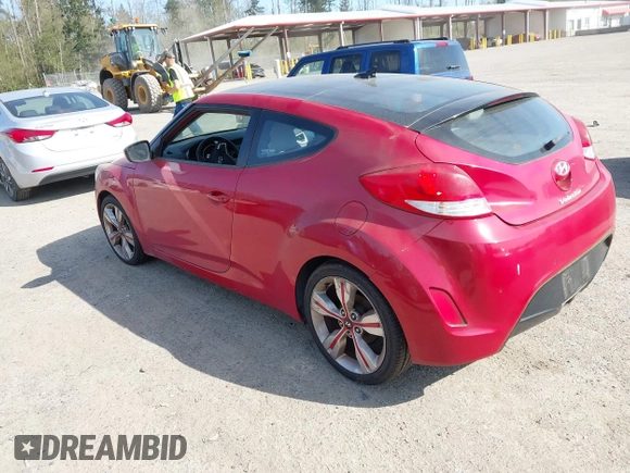 2012 Hyundai Veloster w/Black Int z VIN KMHTC6AD4CU077164, wystawiony jako IAAI lot #42053970 z przebiegiem 122 657 mil mil oraz . Historia ofert i sprzedaży dostępna na DreamBid. Obrazek 3.