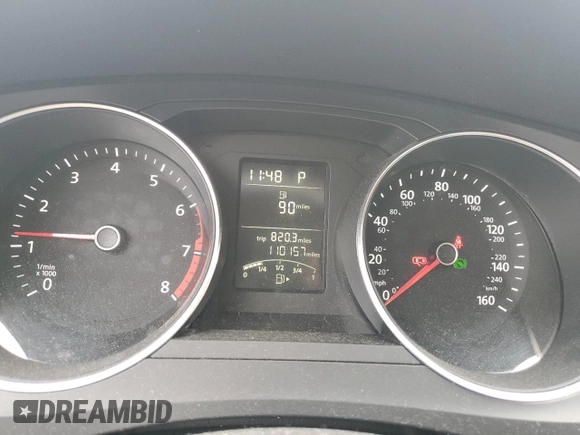 2015 Volkswagen Jetta SE with VIN 3VWD17AJ5FM326779, listed as a Copart auction lot 61359505 with 110,157 mi miles and Salvage title. Bid and sale history available at DreamBid. Image 9.