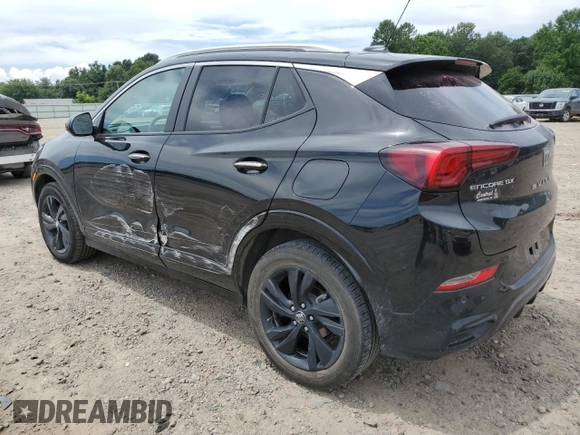 2024 Buick Encore GX Sport Touring with VIN KL4AMDSLXRB086260, listed as a Copart auction lot 63347705 with 58,186 mi miles and Salvage title. Bid and sale history available at DreamBid. Image 2.