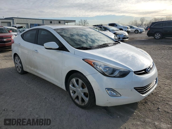 2012 Hyundai Elantra Limited z VIN 5NPDH4AE5CH101733, wystawiony jako Copart lot #50702495 z przebiegiem 187 523 mil mil oraz Szkoda całkowita • Salvage title. Historia ofert i sprzedaży dostępna na DreamBid. Obrazek 4.
