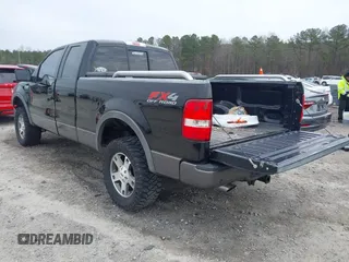 2005 Ford F-150 XLT with VIN 1FTPX14525FA14833, listed as a IAAI auction lot 41710410 with 120,458 mi miles. Bid and sale history available at carsss.com. Image 3.