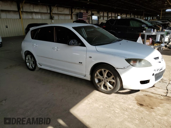 2008 Mazda 3 s GT *Ltd Avail* with VIN JM1BK344481154962, listed as a Copart auction lot 52568505 with 221,982 mi miles and Salvage Title. Bid and sale history available at carsss.com. Image 4.