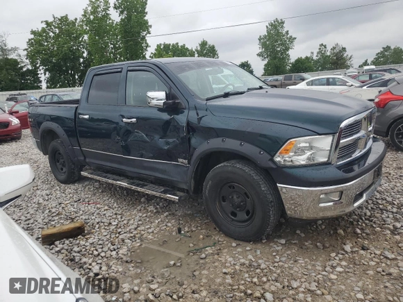 2011 Ram 1500 Big Horn with VIN 1D7RV1CT3BS571256, listed as a Copart auction lot 59107985 with 186,729 mi miles and Clean title. Bid and sale history available at DreamBid. Image 4.