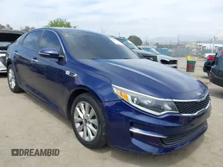 2017 Kia Optima LX with VIN 5XXGT4L37HG154590, listed as a IAAI auction lot 42229141 with 112,134 mi miles and . Bid and sale history available at DreamBid. Image 1.