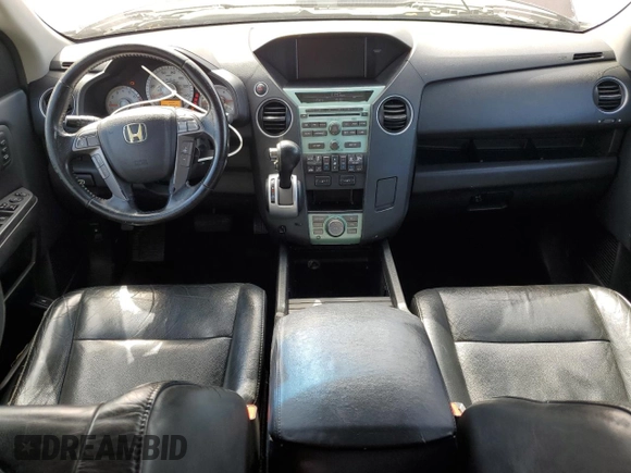 2010 Honda Pilot Touring with VIN 5FNYF3H85AB016713, listed as a Copart auction lot 47478055 with 97,275 mi miles and Salvage Title. Bid and sale history available at DreamBid. Image 8.