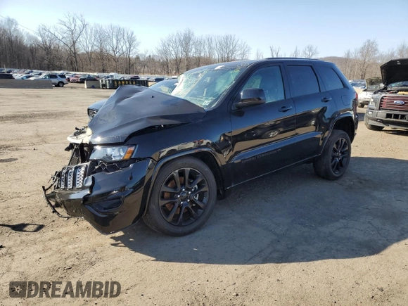 2022 Jeep Grand Cherokee Laredo X z VIN 1C4RJFAG3NC115216, wystawiony jako Copart lot #47460635 z przebiegiem Nie podano mil oraz Szkoda całkowita • Salvage title. Historia ofert i sprzedaży dostępna na DreamBid. Obrazek 1.