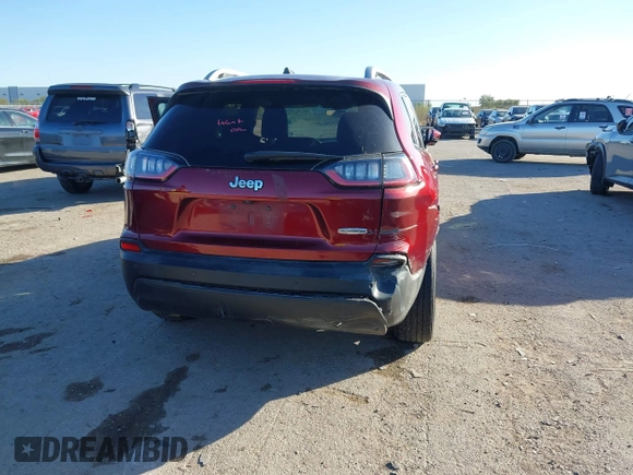 2020 Jeep Cherokee Latitude Plus with VIN 1C4PJLLB3LD624382, listed as a IAAI auction lot 40799441 with 66,588 mi miles. Bid and sale history available at carsss.com. Image 6.