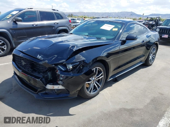2016 Ford Mustang EcoBoost with VIN 1FA6P8TH5G5219576, listed as a IAAI auction lot 41950097 with 80,342 mi miles and . Bid and sale history available at carsss.com. Image 2.
