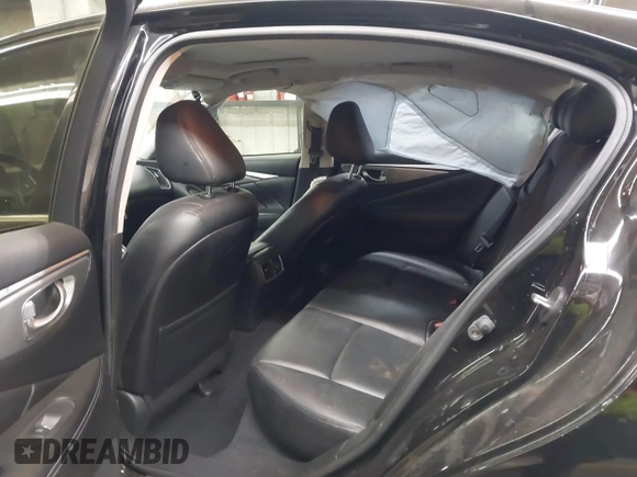 2014 Infiniti Q50 Premium with VIN JN1BV7AP6EM676289, listed as a IAAI auction lot 42304661 with 117,905 mi miles and . Bid and sale history available at DreamBid. Image 8.
