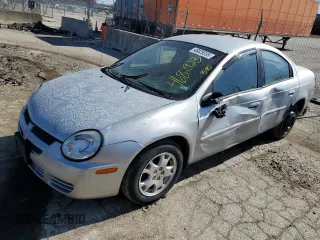 2004 Dodge Neon SXT with VIN 1B3ES56C34D551974, listed as a Copart auction lot 46829235 with 212,829 mi miles and Salvage Title. Bid and sale history available at carsss.com. Image 1.