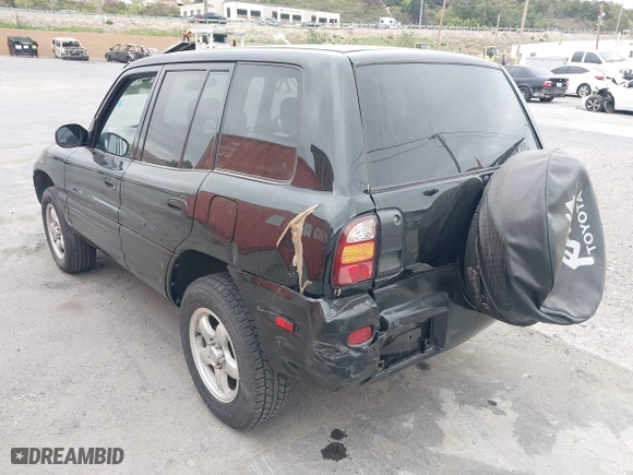 1999 Toyota RAV4 with VIN JT3HP10V5X7120186, listed as a IAAI auction lot 41909578 with 257,200 mi miles. Bid and sale history available at carsss.com. Image 3.