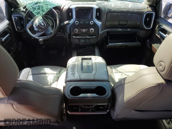 2021 GMC Sierra 1500 with VIN 3GTP8DET9MG248041, listed as a Copart auction lot 47793535 with Not Provided miles and Salvage Title. Bid and sale history available at DreamBid. Image 8.