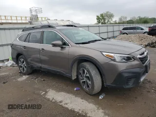 2022 Subaru Outback Limited with VIN 4S4BTANCXN3200958, listed as a Copart auction lot 54152995 with 40,536 mi miles and Salvage title. Bid and sale history available at DreamBid. Image 4.