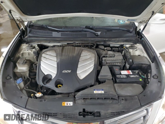 2013 Hyundai Azera z VIN KMHFG4JG7DA229084, wystawiony jako Copart lot #62580265 z przebiegiem 114 505 mil mil oraz Szkoda całkowita • Salvage title. Historia ofert i sprzedaży dostępna na DreamBid. Obrazek 11.
