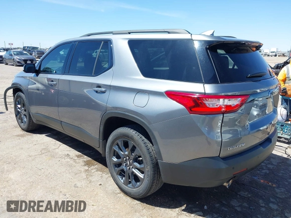 2019 Chevrolet Traverse RS z VIN 1GNERJKW8KJ291418, wystawiony jako IAAI lot #42020904 z przebiegiem 43 130 mil mil oraz . Historia ofert i sprzedaży dostępna na DreamBid. Obrazek 3.