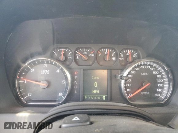 2017 Chevrolet Tahoe Commercial with VIN 1GNSKDEC3HR234564, listed as a Copart auction lot 61258905 with 172,177 mi miles and Clean title. Bid and sale history available at DreamBid. Image 9.