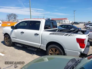 2024 Nissan Titan Pro-4X with VIN 1N6AA1EDXRN113731, listed as a IAAI auction lot 41821782 with 986 mi miles and . Bid and sale history available at DreamBid. Image 15.