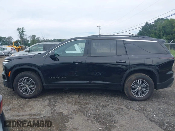 2025 Chevrolet Traverse AWD LT with VIN 1GNEVGRS7SJ256449, listed as a IAAI auction lot 42645537 with 3,205 mi miles and . Bid and sale history available at DreamBid. Image 14.