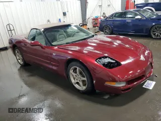 2003 Chevrolet Corvette with VIN 1G1YY32G035131954, listed as a Copart auction lot 72819494 with 65,089 mi miles and Salvage Title. Bid and sale history available at carsss.com. Image 4.