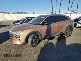2021 Hyundai NEXO Limited with VIN KM8J84A63MU013858, listed as a Copart auction lot 84966394 with 42,127 mi miles and Salvage Title. Bid and sale history available at DreamBid. Image 1.