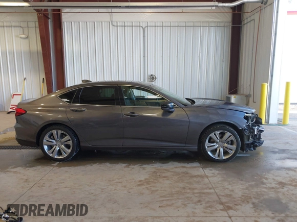 2021 Acura TLX w/Technology Package with VIN 19UUB6F46MA007285, listed as a IAAI auction lot 41517976 with 48,572 mi miles. Bid and sale history available at carsss.com. Image 14.