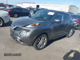 2015 Nissan Juke SV with VIN JN8AF5MV2FT553265, listed as a IAAI auction lot 42247753 with 83,443 mi miles and . Bid and sale history available at DreamBid. Image 17.