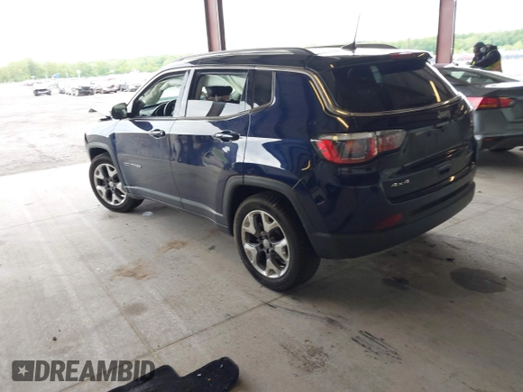 2018 Jeep Compass Limited with VIN 3C4NJDCB2JT222325, listed as a IAAI auction lot 42230333 with 65,030 mi miles and . Bid and sale history available at DreamBid. Image 3.
