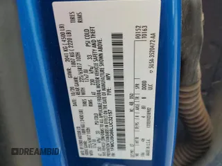 2020 Ford Escape SE z VIN 1FMCU9G66LUC32157, wystawiony jako Copart lot #56958505 z przebiegiem 50 840 mil mil oraz Szkoda całkowita • Salvage title. Historia ofert i sprzedaży dostępna na DreamBid. Obrazek 12.