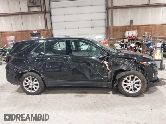 2019 Chevrolet Equinox LS with VIN 2GNAXSEV1K6251305, listed as a IAAI auction lot 41945453 with 154,300 mi miles and . Bid and sale history available at DreamBid. Image 6.