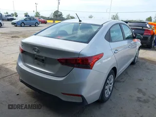 2022 Hyundai Accent SE with VIN 3KPC24A67NE167746, listed as a IAAI auction lot 42054225 with 25,883 mi miles and . Bid and sale history available at carsss.com. Image 4.