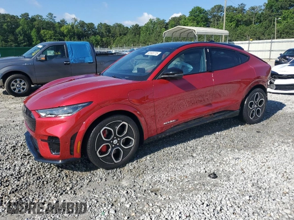 2023 Ford Mustang Mach-E GT z VIN 3FMTK4SE1PMA44423, wystawiony jako Copart lot #60103775 z przebiegiem 36 082 mil mil oraz Szkoda całkowita • Salvage title. Historia ofert i sprzedaży dostępna na DreamBid. Obrazek 1.