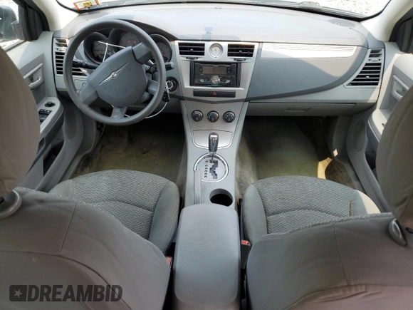 2008 Chrysler Sebring LX with VIN 1C3LC46K68N223182, listed as a Copart auction lot 60599985 with 113,945 mi miles and Salvage title. Bid and sale history available at DreamBid. Image 8.