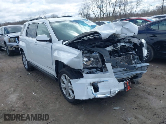 2017 GMC Terrain SLE with VIN 2GKFLTEK2H6344742, listed as a IAAI auction lot 41966058 with 112,298 mi miles. Bid and sale history available at carsss.com. Image 1.