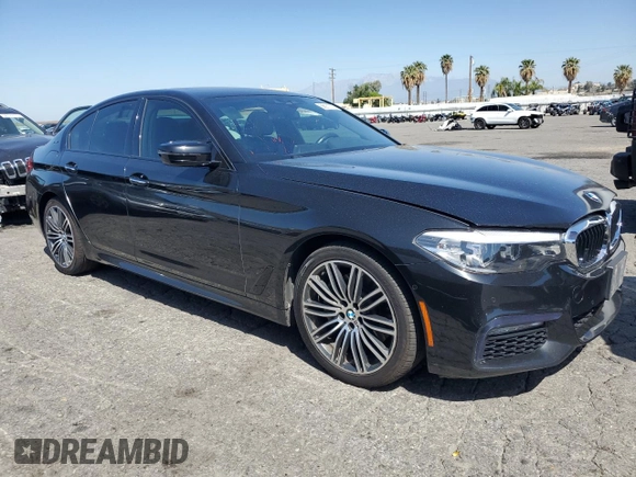 2018 BMW 5 Series 530e with VIN WBAJA9C53JB251434, listed as a Copart auction lot 56971115 with 225,345 mi miles and Clean title. Bid and sale history available at DreamBid. Image 4.