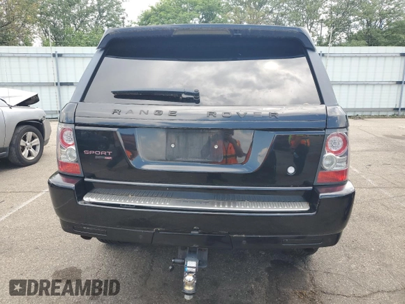 2010 Land Rover Range Rover Sport HSE Lux with VIN SALSK2D41AA249293, listed as a Copart auction lot 61555505 with Not provided miles and Clean title. Bid and sale history available at DreamBid. Image 6.