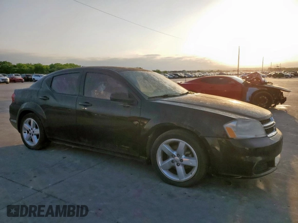 2013 Dodge Avenger SE with VIN 1C3CDZAB6DN506161, listed as a Copart auction lot 53700725 with Not Provided miles and Clean Title. Bid and sale history available at carsss.com. Image 4.