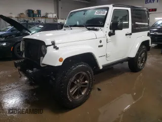 2016 Jeep Wrangler Sahara with VIN 1C4AJWBG0GL337307, listed as a Copart auction lot 43589765 with 161,910 mi miles and Salvage title. Bid and sale history available at DreamBid. Image 1.