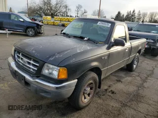 2001 Ford Ranger XL with VIN 1FTYR10C11PA39990, listed as a Copart auction lot 43968535 with 183,654 mi miles and Clean Title. Bid and sale history available at carsss.com. Image 1.
