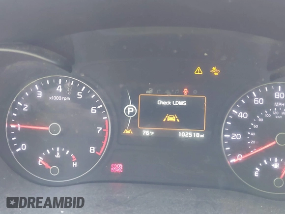 2016 Kia Optima SX Turbo with VIN 5XXGW4L23GG100829, listed as a IAAI auction lot 42013791 with 102,518 mi miles and . Bid and sale history available at DreamBid. Image 7.