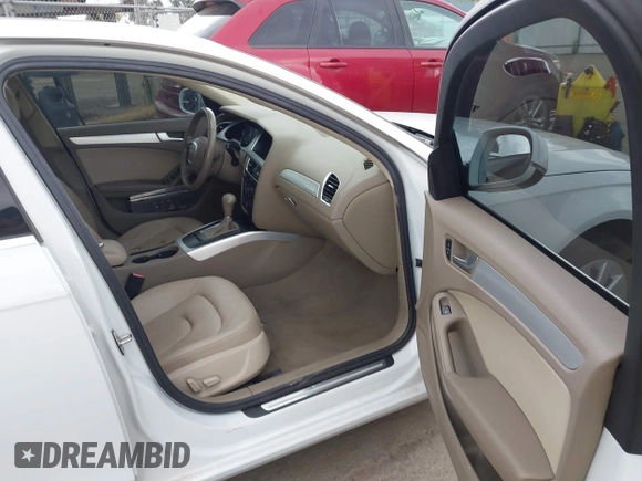 2012 Audi A4 Premium z VIN WAUBFAFL9CN015227, wystawiony jako IAAI lot #41928389 z przebiegiem 127 566 mil mil oraz . Historia ofert i sprzedaży dostępna na DreamBid. Obrazek 5.