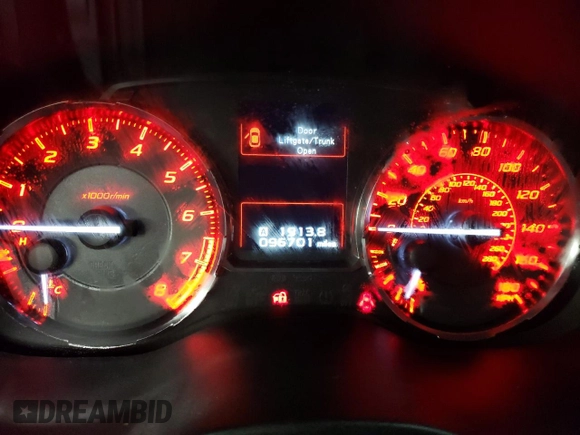 2015 Subaru WRX Limited with VIN JF1VA1G66F8831876, listed as a Copart auction lot 86104834 with 96,701 mi miles and Salvage Title. Bid and sale history available at carsss.com. Image 9.