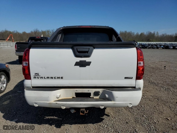 2007 Chevrolet Avalanche LTZ with VIN 3GNFK12387G313473, listed as a Copart auction lot 53617545 with 457,533 mi miles and Clean Title. Bid and sale history available at carsss.com. Image 6.