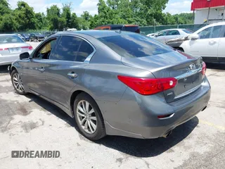 2014 Infiniti Q50 Sport with VIN JN1BV7AR4EM683887, listed as a IAAI auction lot 42550717 with 199,473 mi miles and . Bid and sale history available at DreamBid. Image 3.