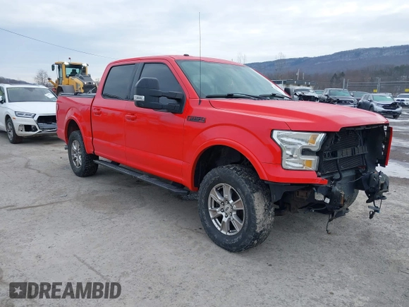 2016 Ford F-150 XLT with VIN 1FTEW1EF1GFD23181, listed as a IAAI auction lot 41638305 with 131,712 mi miles and . Bid and sale history available at carsss.com. Image 1.