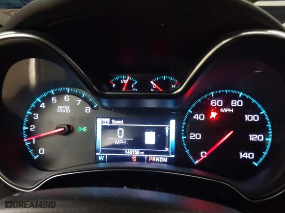 2018 Chevrolet Impala Premier with VIN 2G1125S33J9152180, listed as a IAAI auction lot 41752201 with 143,152 mi miles. Bid and sale history available at carsss.com. Image 7.