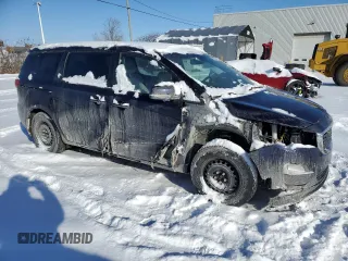 2020 Kia Sedona LX with VIN KNDMB5C11L6655704, listed as a Copart auction lot 41989095 with 88,318 mi miles and Salvage Title. Bid and sale history available at carsss.com. Image 4.