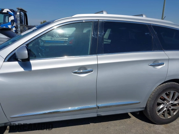 2014 Infiniti QX60 with VIN 5N1AL0MM6EC545596, listed as a IAAI auction lot 42453167 with 177,199 mi miles and . Bid and sale history available at DreamBid. Image 14.