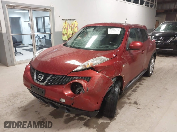 2013 Nissan Juke S with VIN JN8AF5MR2DT218085, listed as a IAAI auction lot 41706616 with 78,067 mi miles. Bid and sale history available at carsss.com. Image 18.