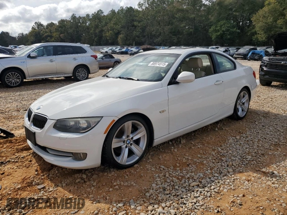 2011 BMW 3 Series 328i with VIN WBAKE3C58BE557731, listed as a Copart auction lot 88974515 with 113,446 mi miles and Salvage Title. Bid and sale history available at carsss.com. Image 1.